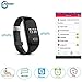Towabo Fitness Tracker Wristband with Heart Rate monitor E3S Activity Watch Step Walking Sleep Counter Pedometer Exercise for Android and iOS