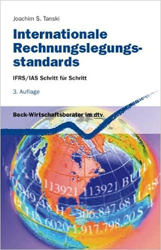 Internationale Rechnungslegungsstandards Ifrs Ias Schritt Fur Schritt Beck Wirtschaftsberater Im Dtv Amazon De Tanski Joachim S Bucher