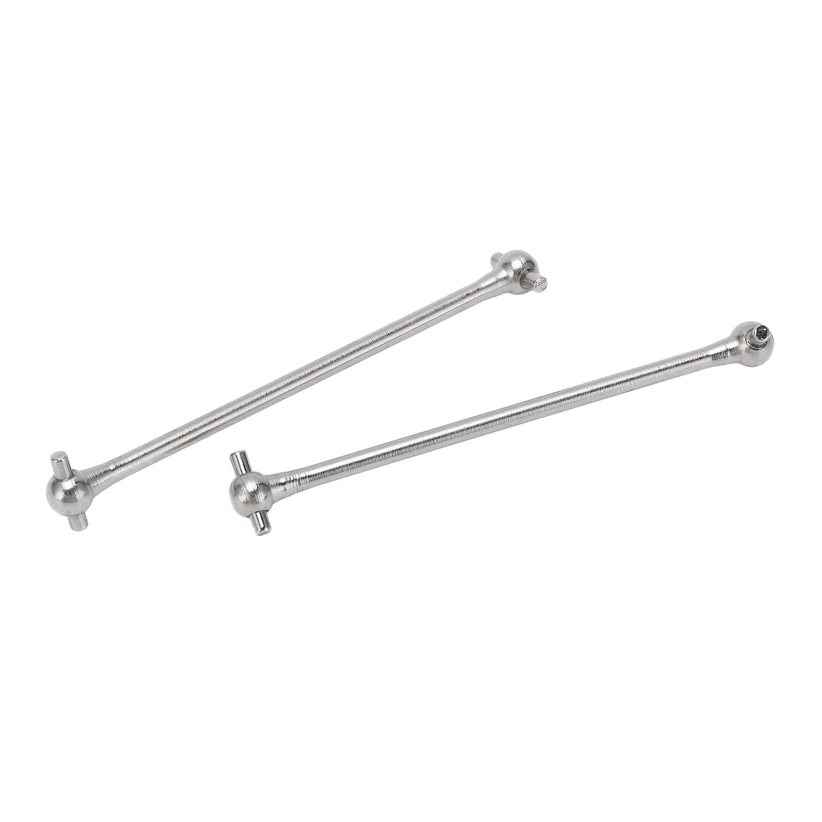 VGEBY RC Car Drive Shaft (2 Pair), Heavy Duty Stainless Steel, Ideal Replacement for WLtoys 144001, 144002, 124018, 124019, 124017, 124016, 144010 Model Cars