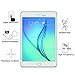 OMOTON Tempered Glass Screen Protector for Samsung Galaxy Tab A 8.0 inch