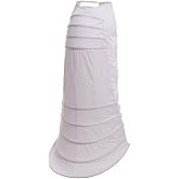 GRACEART Women's Victorian Bustle Hoop Skirt Crinoline Cage Pannier