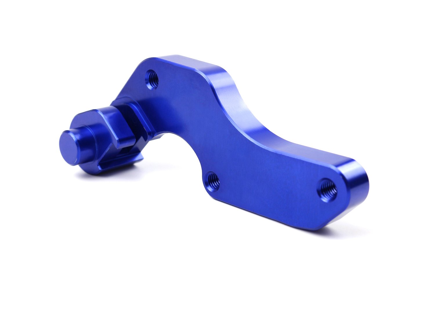 Motorcycle CNC 320MM Brake Disc Caliper Adapter Bracket for Yamaha WR125 YZ125 YZ250 YZ250F YZ450F WR250 WR250F WR450F WR400F YZ400F WR426F YZ426F (Blue)