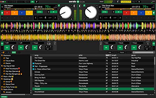 6100 Watt - Pioneer - Serato - DJ System - Pioneer DJ Controller DDJ-SB3 - Serato DJ Lite Software - Dual 15" Adkins Pro DJ Speakers - APA-6100 Amp and Mic