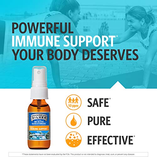 Sovereign Silver BioActive Silver Hydrosol for Immune Support 10 ppm