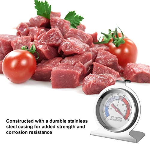 Quanna Household Medical Refrigerator Freezer Thermometer LCD Digital Thermometer Probe Freezer Thermometer Refrigerator Thermometer - Thumbnail 4