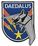 Blue Heron Star Gate TV Series 4.25 Stargate Atlantis Daedalus Ship Embroidered Iron/Sew-on Applique Patch by Blue Heron