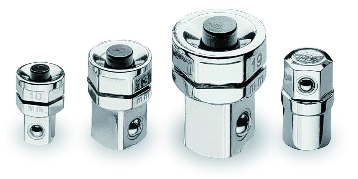 Beta 1230504 Model 123 /K4 Kit with 4 Adapters for Ratchet Spanners, 1 Bit Adapter, 3 Quick Release Adapters