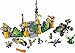 Lego Parts: Plant Leaves 6 x 5 Swordleaf with Clip (PACK of 4 - Lime Leaves)