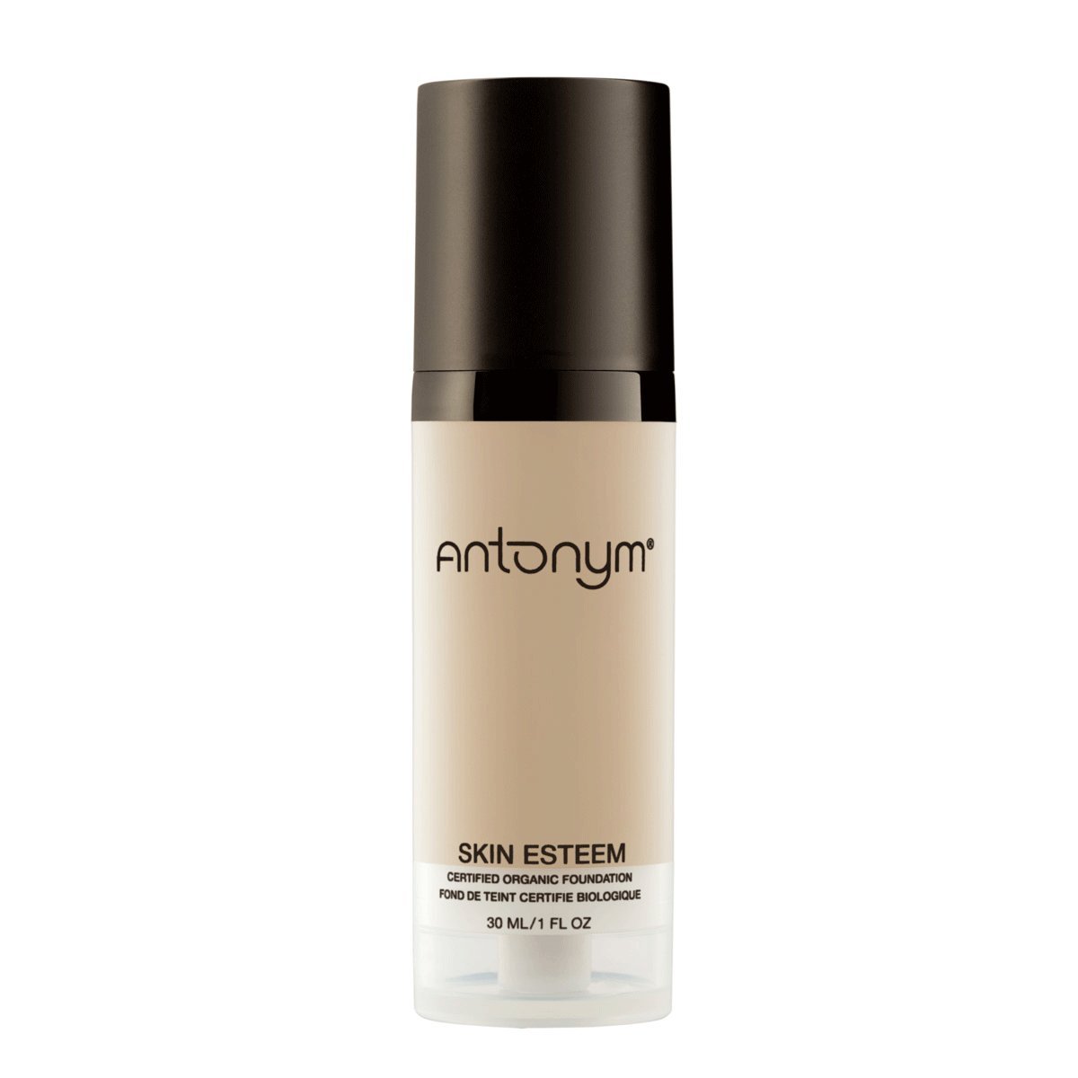 Antonym Cosmetics Skin Esteem Organic Liquid Foundation, Nude, 1.06 Fl Oz