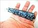 Jet Blue Kyanite Pointed Orgone Pencil Wand Massager Healing Reiki Meditation Decor Aura Protection Chakra Balancing Energy Approx 3 inch Long