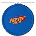 Nerf Dog Nylon Flyer Dog Toy, Frisbee, Lightweight, Durable and Water Resistant, Great for Beach and Pool, 9 inch diameter, for Medium/Large Breeds, 2 pack assorted
