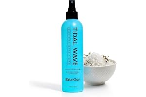 THESALONGUY Tidal Wave Sea Salt Hair Spray – Professional Volume & Texture Spray for Beach Waves | Matte Finish Texturizer, Light Hold Mist for Men & Women | Alcohol-Free, 8 oz