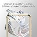 ESR iPhone 7 Plus Case, iPhone 7 Plus Ultra Thin Soft Gel TPU Silicone Case Cover with Electroplate Frame for 5.5 inches iPhone 7 Plus(Rose Gold)