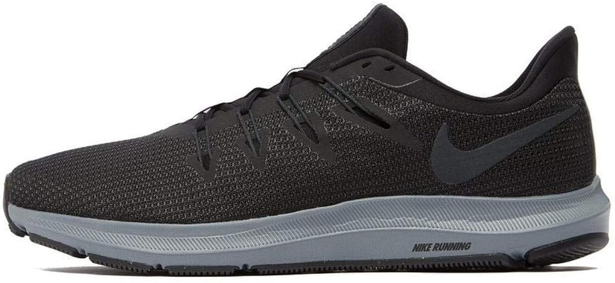 nike men's quest grey running shoes