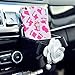 COGEEK Camellia Flower Car Air Vent Outlet Pocket Storage Holder for Phone Debris Keys Sunglasses Pens (air Vent Storage Box)