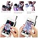 Edoking 60X Zoom Clip-On Type Cellphone Microscope Magnifier with LED/UV Lights for Universal Smartphones iPhone Samsung HTC BlackBerry Nokia Sony and Tablets (Silver)