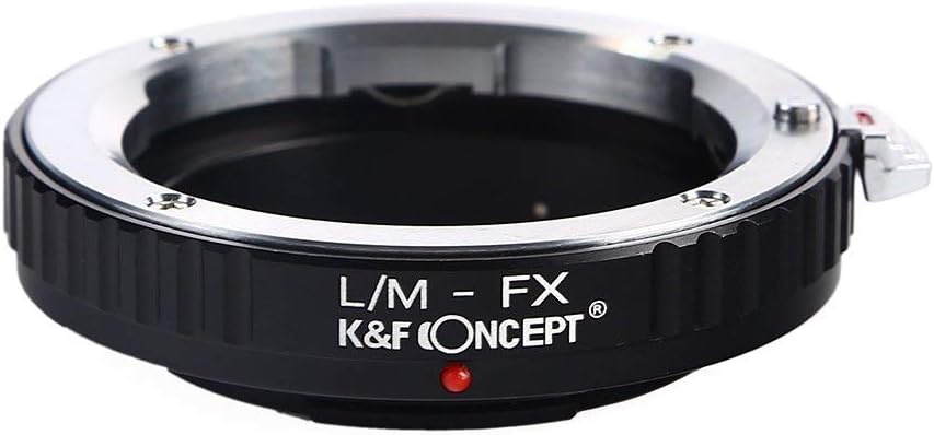 K&F CONCEPT Lens Mount Adapter Compatible With Leica M LM Mount Lens to Fujifilm Fuji X-Series X FX Mount Mirrorless Camera Body - Image 3