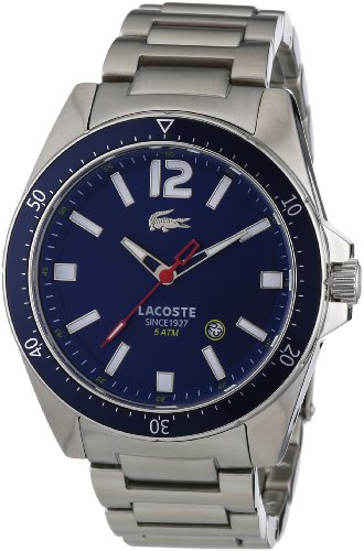 Lacoste Seattle Blue dial Stainless Steel Mens Watch 2010636