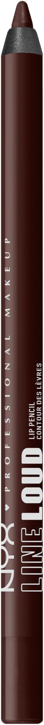 NYX Matte Lip Liner Line Loud 12 On A Mission Waterproof Longwear