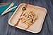 Simply Greenware Palm Leaf Plates 10 Inch | 25 Count | Sturdy & Premium Quality Square Plates | 100% Compostable Disposable & Better than Bamboo Plates | Dinner Lunch Steak Parties Picnics & Events !