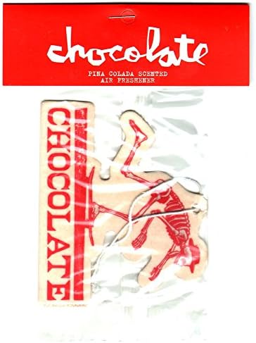 Chocolate Skateboards Skateboard Air Freshener - El Chocolate - Red car Locker