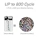 Delipow 9V Lithium ion USB Rechargeable Battery, High Capacity 650mAh USB Rechargeable 9V Battery, 1.5 H Fast Charge, 800 Cycle with Micro USB Cable, 2-Pack