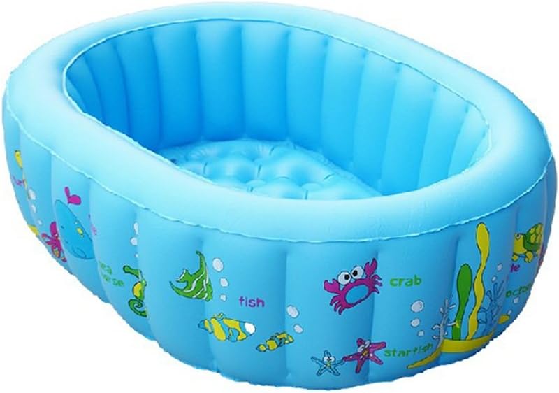 ZHDC® Inflatable bathtub, Child swimming pool Thickening Small-scale child Inflated pool Fishing pond Folding, convenient