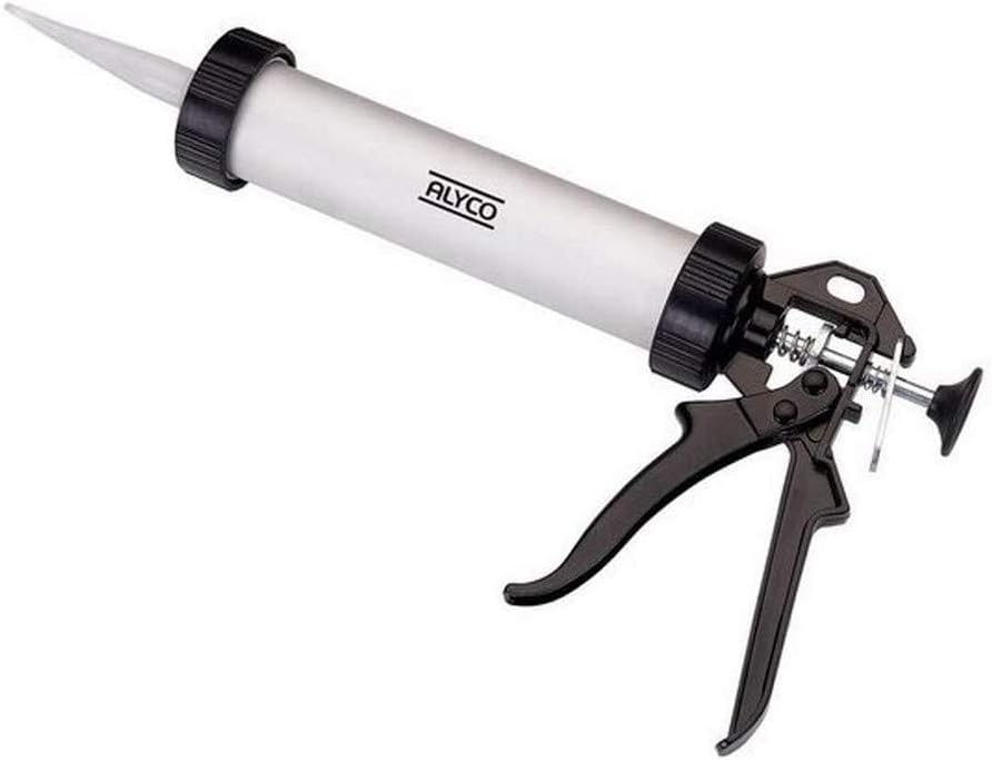 Alyco 198810 - Mortar and Caulk applicator Gun with 300cc Bag, 300 ml
