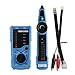 Monilon Tone Generator, Wire Tracer RJ45 RJ11 Multi-function Line Finder, Tone Generator and Probe Kit for Wire Tracing, Network Cable Collation, Telephone Line Test and Continuity Checking