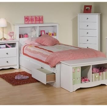Amazon.com: Prepac Monterey Queen Bookcase Platform ...