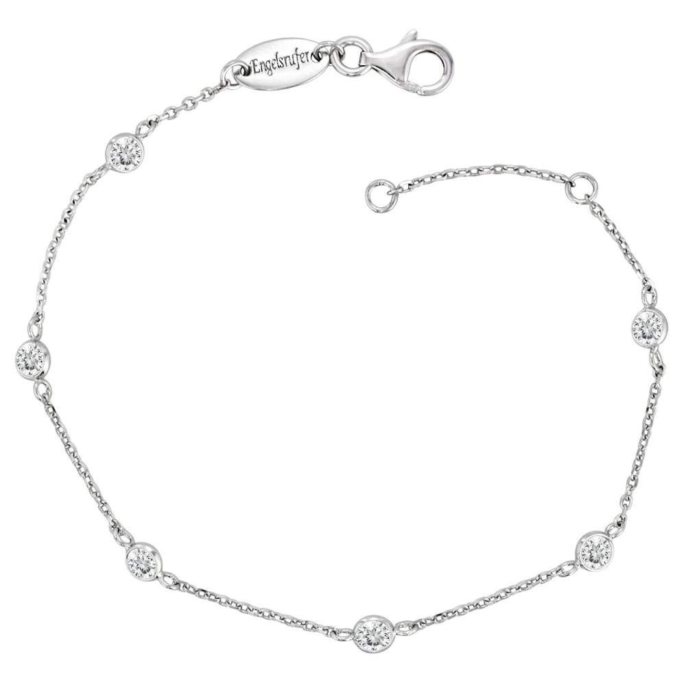 Engelsrufer Angel Whisperer Women's bracelet Lilmoon made of sterling silver with Zirconia