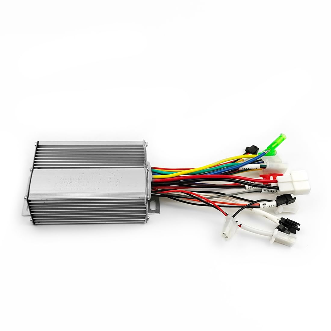 L-faster 24V/36V/48V 350W Brushless Hub Motor Controller Square Wave For Reverse Cart Scooter PAS Cruise Bicycle (36V 350W)