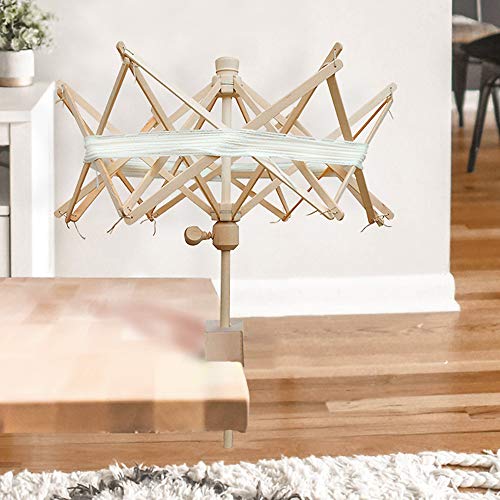 5 Umbrella+Winder+Wooden+Operated+Knitting