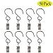 Swity Home 50 Pack Stainless Steel Curtain Clip, Party Light Hanger for String Party Lights, Set of 50, Silvery