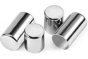 Eumti 4 PCS Detachable Docking Hardware 4 Point Covers Kit Magnet Cover Kit Chrome Compatible wiht Harley Touring Electra Glide, Street Glide,Road Glide, Road King 2009-2025