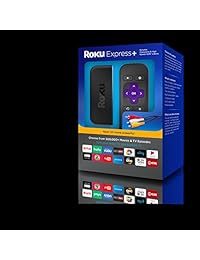 Roku Express+ HD 1080p Ditital Streaming Media Player, 3910RW