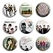 Panic At The Disco Pinback Buttons Pin Badges 1 Inch (25mm) - Pack of 9