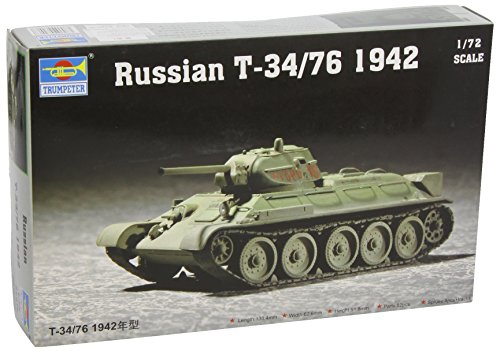 Trumpeter 1/72 Soviet T34/76 Mod 1942 Tank