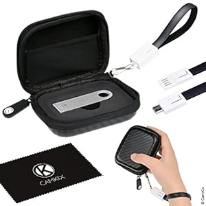 Protective-Case-for-Ledger-Nano-S-BitcoinCryptocurrency-Wallet-including-USB-Strap-for-Transport-Power-and-Data-Transfer-Durable-Nylon-Hardshell-Case-with-Mesh-Pocket-Light-Secure CAMKIX Protective Case for Ledger Nano S Bitcoin/Cryptocurrency Wallet including USB Strap for Transport, Power and Data…