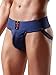 KD Willmax T-Plus Jockstrap Gym Cotton Supporter Navy Blue X-Large Cup Pocket Athletic Fit Fashionable Straps Brief Multi Sport Underwear Soft Underpants