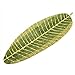 Luxbon Green Leaf Shaped Oval Bathmat Living Room Carpet Bedroom Rug Washable Rugs Home Decorator Floor Rug and Carpets(27.5