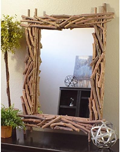 Quapaw Rustic Twig Mirror