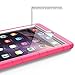 iPad Air 2 Case, i-Blason Apple iPad Air 2 Case ArmorBox [Dual Layer] Convertible [Heavy Duty] Full-Body Protection KickStand Case with Built-in Screen Protector for Kids Friendly 2014 Release (iPad Air 2, Pink/White)