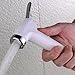 SonTiy Handheld Bidet Sprayer Shattaf Cloth Diaper Sprayer for Toilet Attachment with Adjustable Water Pressure Control Shut-off Brass T- Valve ABS White Chrome