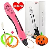 3D Printer Pen - Simple & Fun 1 Button Operation 3D Pen for Kids, Teens and Adul