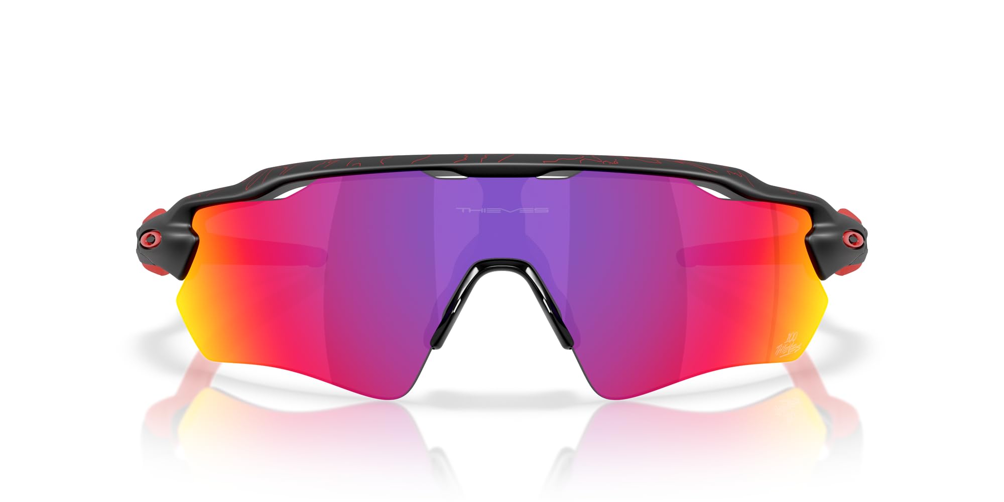 Oakley OO9208 Radar Ev Path Sunglasses, 100T Matte Black/Prizm Road, 0 mm Image