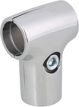 Silver Aluminum 25mm Display Rack Clamp 