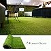 Forest Grass 7FT x 13FT Artificial Carpet Fake Grass Synthetic Thick Lawn Pet Turf for Dogs Perfect for Indoor/Outdoor, 13 7 91 Square ft, Green