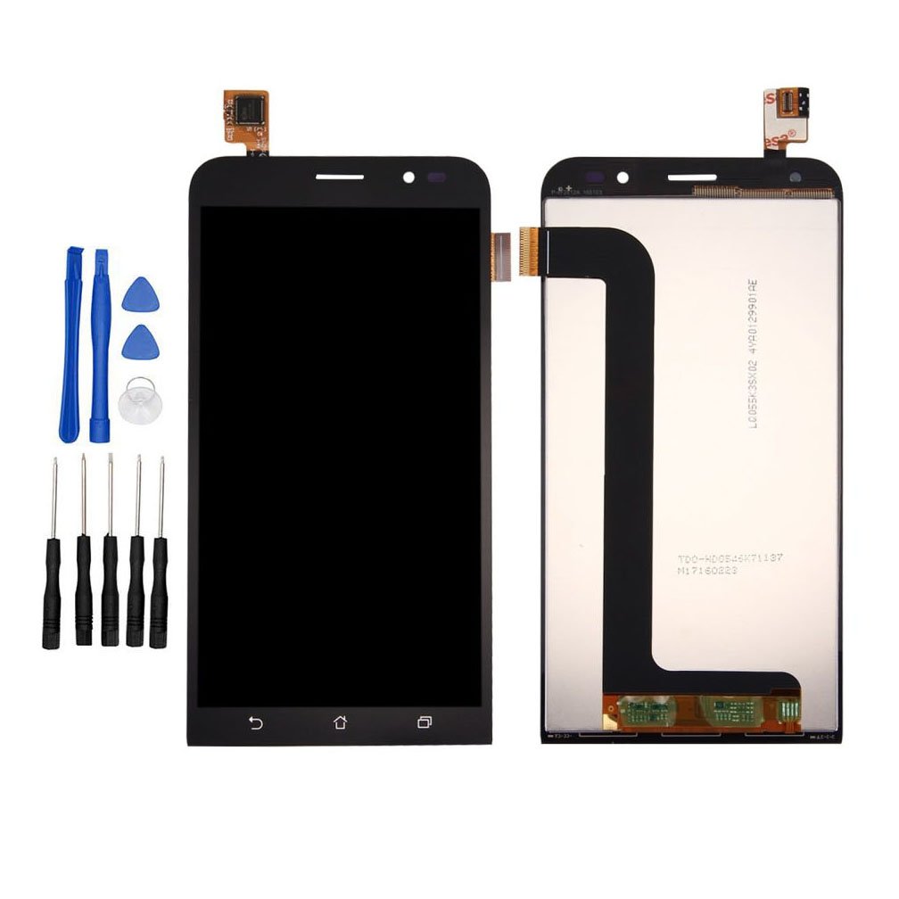 ixuan for Asus ZenFone Go ZB552KL X007D LCD Display Touch Screen Digitizer Assembly Replacement Repair Part (Black)