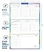 Magnetic Dry Erase Board- To Do List-Weekly Planner Magnetic Refrigerator Calendar-Smart Planner Grocery Shopping List-Schedule Board-Multipurpose Whiteboard for Fridge